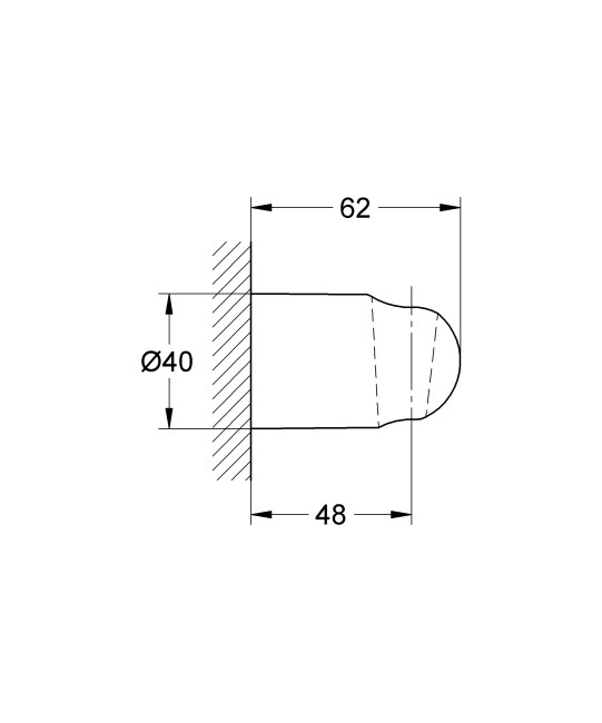 Держатель для душа Grohe Relexa plus (28605000)