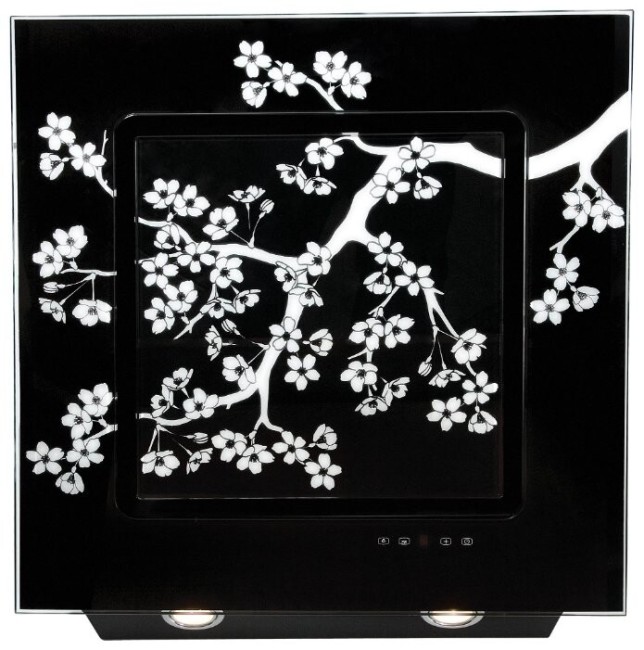 Каминная вытяжка Elikor Оникс 60 черный/сакура Каминная вытяжка Elikor Оникс 60 черный/сакура