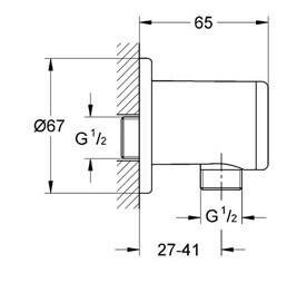 Шланговое соединение Grohe Relexa (28678000)
