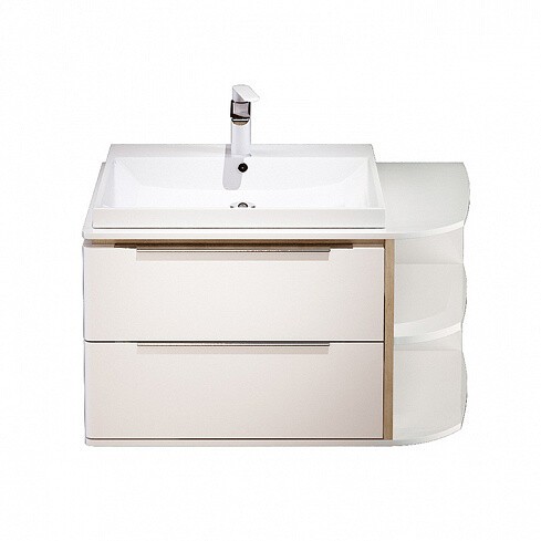 Тумба с раковиной Iddis Calipso 80 (CAL80WRi95K) белый/дерево