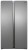 Холодильник Ginzzu NFK-615 серебристый