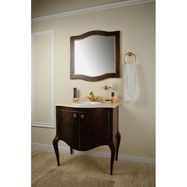 Тумба с раковиной Timo Ellen 80 H-V патина золото Тумба с раковиной Timo Ellen 80 H-V патина золото