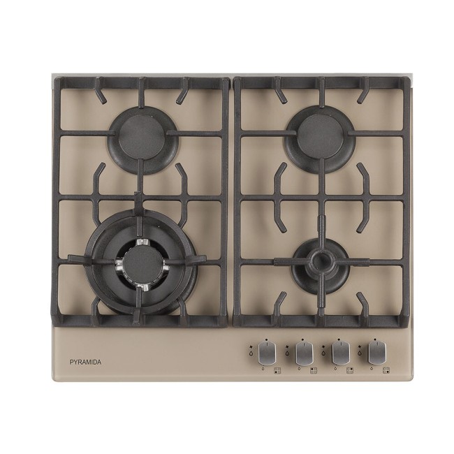 Встраиваемая газовая варочная панель Pyramida PFG 647 SAND LUXE