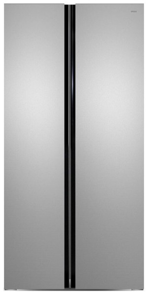 Холодильник Ginzzu NFK-462 стальной