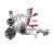 Отжимание сидя Hoist RPL-5101 серебряный/красный Отжимание сидя Hoist RPL-5101 серебряный/красный