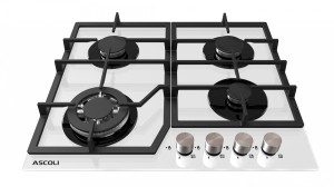 Встраиваемая газовая варочная панель Ascoli HGG604-22CAW Встраиваемая газовая варочная панель Ascoli HGG604-22CAW