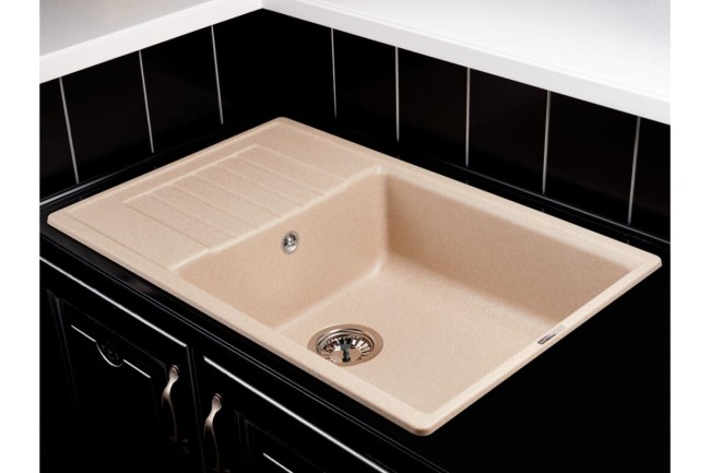 Кухонная мойка Kuppersberg Roys 1B1D sand Кухонная мойка Kuppersberg Roys 1B1D sand