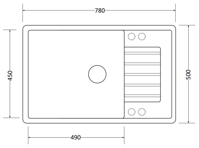 Кухонная мойка Kuppersberg Roys 1B1D sand Кухонная мойка Kuppersberg Roys 1B1D sand