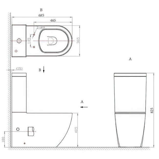 Чаша унитаза Bravat Gina (CX01008UW-PA-ENG) Чаша унитаза Bravat Gina (CX01008UW-PA-ENG)