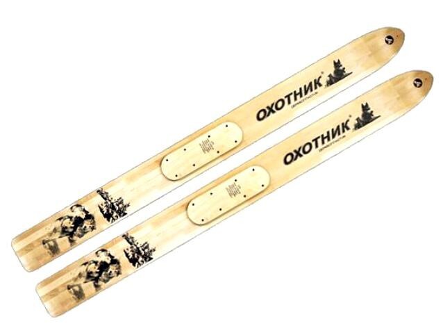 Лыжи Маяк Охотник деревянные 155*15