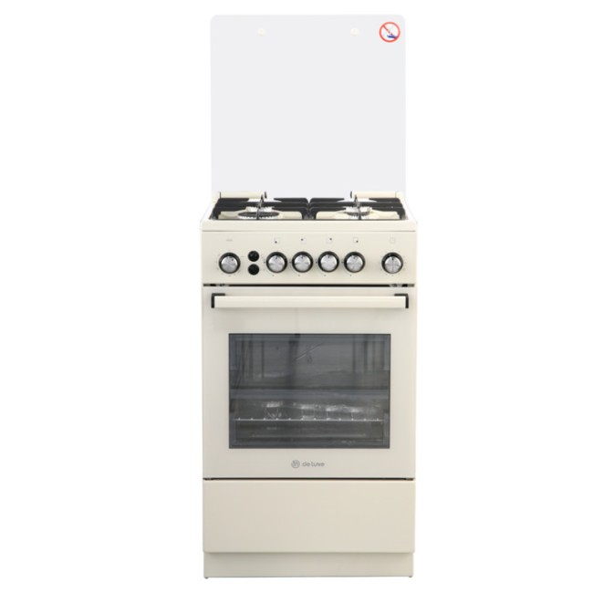 Газовая плита DeLuxe 5040.40г (кр) ч/р-013