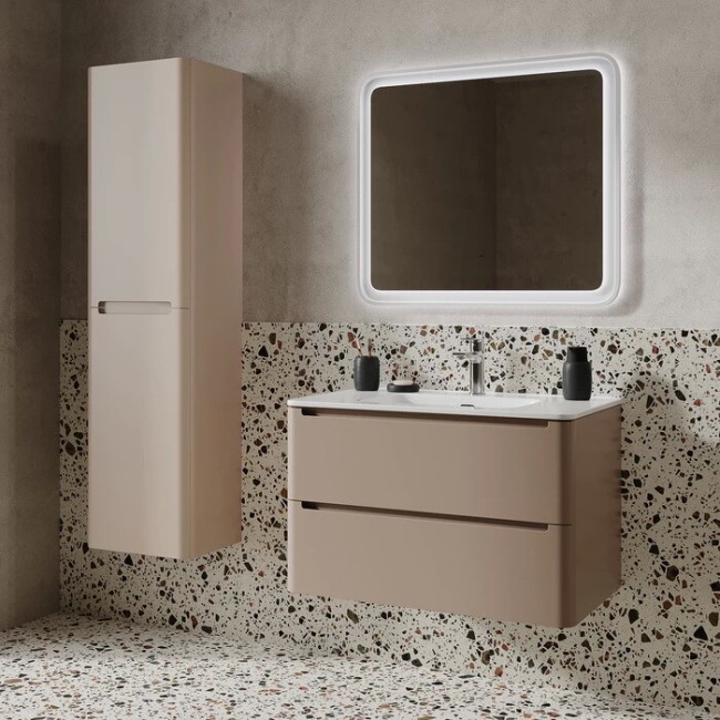 Тумба с раковиной Iddis Edifice 80 (EDI80C0i95K) капучино Тумба с раковиной Iddis Edifice 80 (EDI80C0i95K) капучино