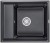 Кухонная мойка Granula KS-6004 черный Кухонная мойка Granula KS-6004 черный