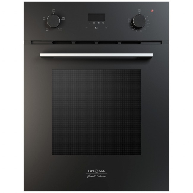 Встраиваемый электрический духовой шкаф Krona MARMO 45 BL Встраиваемый электрический духовой шкаф Krona MARMO 45 BL