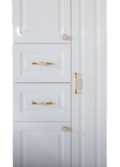 Шкаф-пенал Бриклаер Анна 52 белый