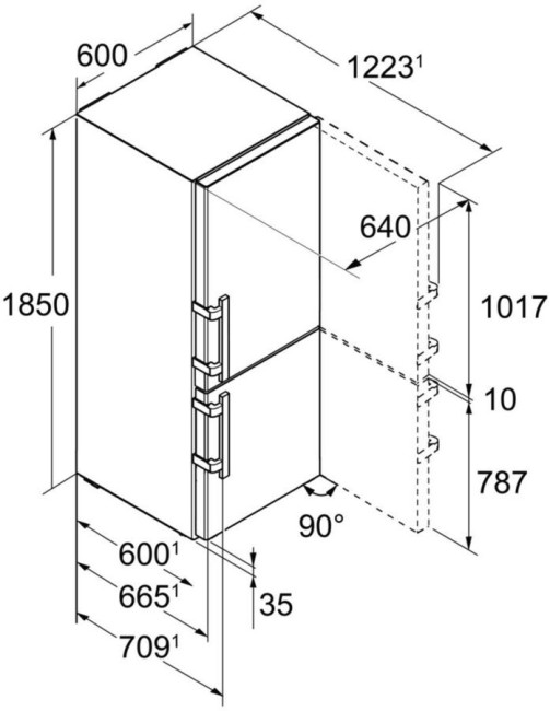 Холодильник Liebherr CNfr 4335 Холодильник Liebherr CNfr 4335