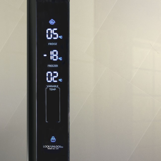 Холодильник Ginzzu NFK-475 шампань