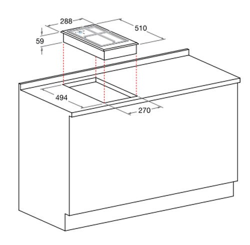 Встраиваемая электрическая варочная панель Hotpoint-Ariston DK 2K (IX)