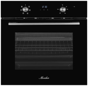 Встраиваемый электрический духовой шкаф Monsher MOE 6162 Noir Встраиваемый электрический духовой шкаф Monsher MOE 6162 Noir