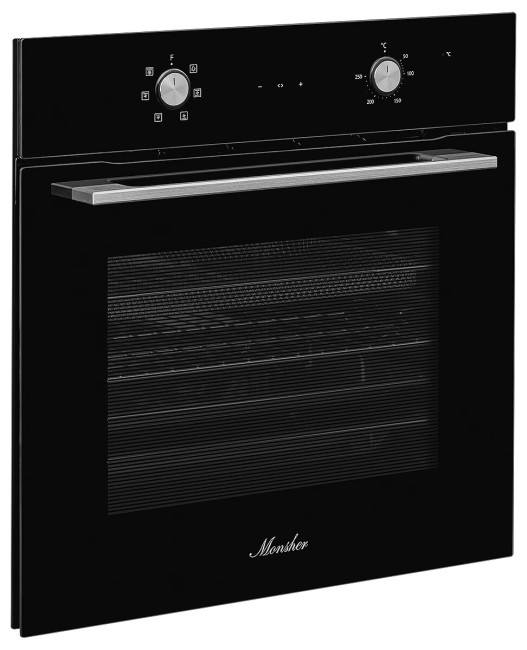 Встраиваемый электрический духовой шкаф Monsher MOE 6162 Noir