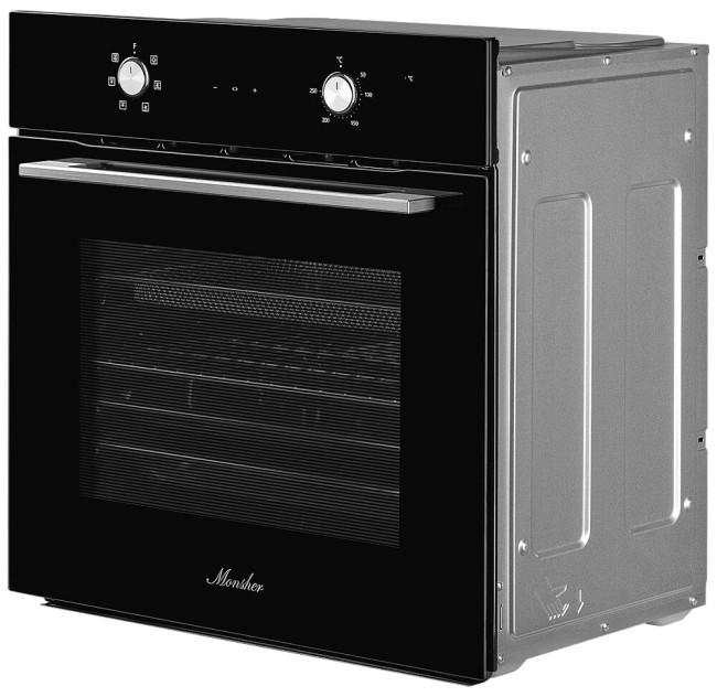 Встраиваемый электрический духовой шкаф Monsher MOE 6162 Noir