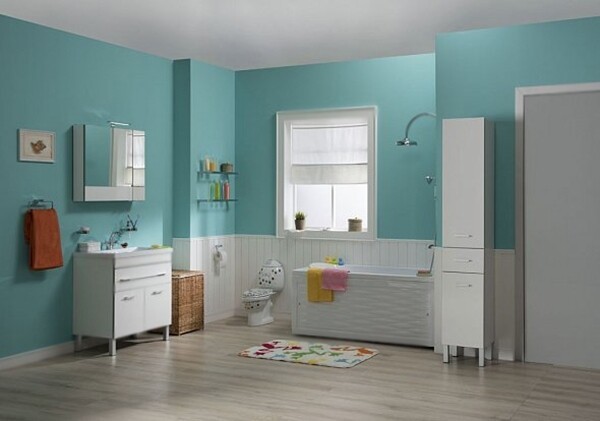 Пенал Aquanet напольный Верона 35 цвет белый (178970) Пенал Aquanet напольный Верона 35 цвет белый (178970)