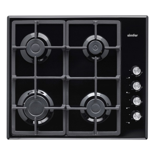 Встраиваемая газовая варочная панель Simfer H60Q40B572