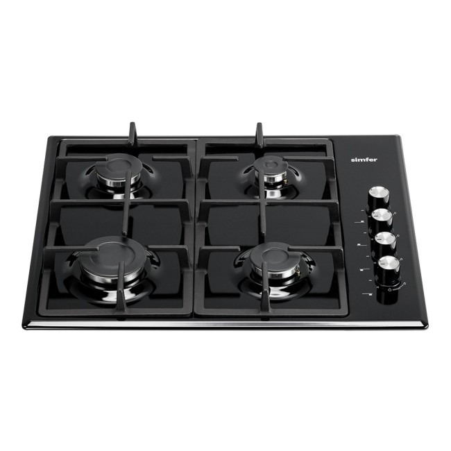 Встраиваемая газовая варочная панель Simfer H60Q40B572