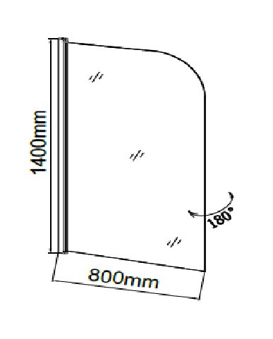 Душевая шторка Grossman GR-100