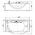 Ванна с гидромассажем Appollo AТ-0932 Ванна с гидромассажем Appollo AТ-0932