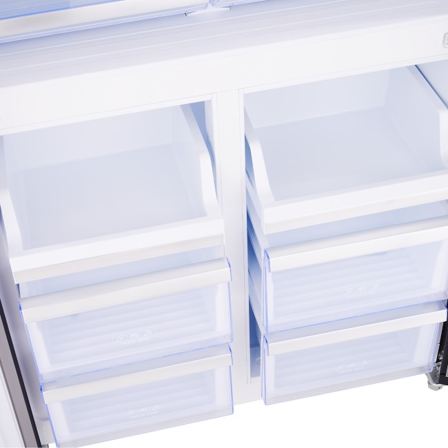 Холодильник Tesler RCD-545I BLACK GLASS