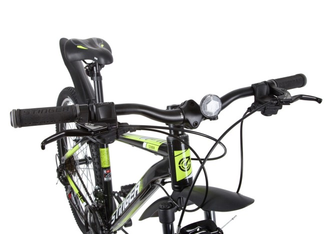 Велосипед Stinger 26SHV.CAIMAN.16BK0 черный 139817 Велосипед Stinger 26SHV.CAIMAN.16BK0 черный 139817