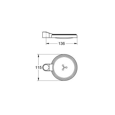 Мыльница Grohe Relexa 27206000