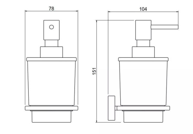 Диспенсер Schein Klimt 9238BG Диспенсер Schein Klimt 9238BG