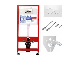 Готовое решение TECE с кнопкой 9240600 белый (K440920)