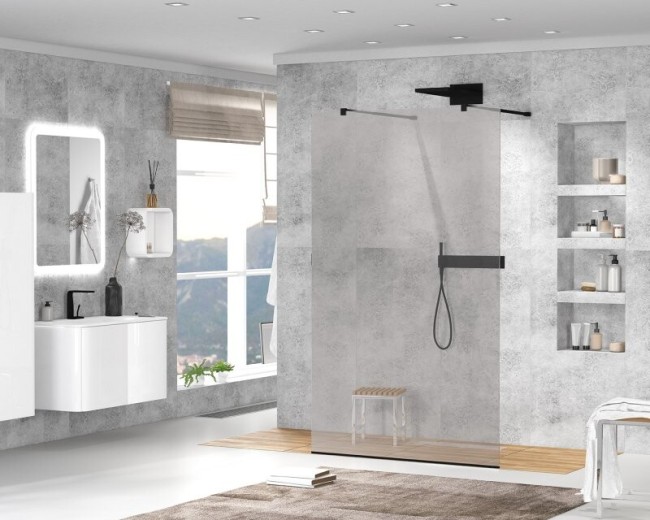 Walk-in Cezares (LIBERTA-L-2-80-GR-NERO) Walk-in Cezares (LIBERTA-L-2-80-GR-NERO)