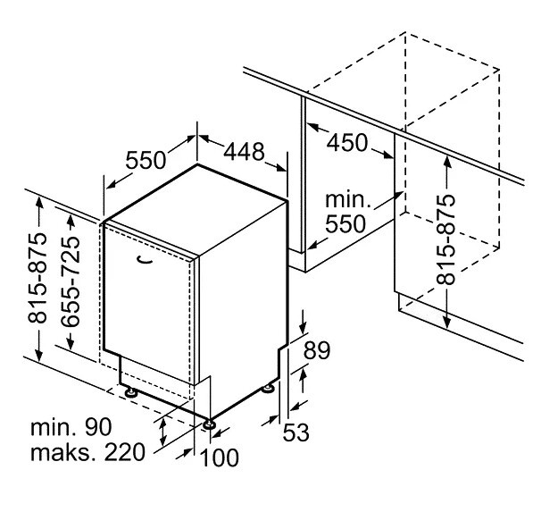 Встраиваемая посудомоечная машина Bosch SPV43E10 Встраиваемая посудомоечная машина Bosch SPV43E10