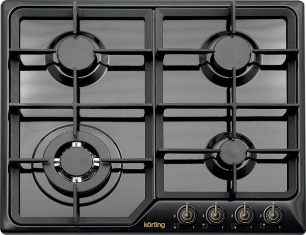 Встраиваемая газовая варочная панель Korting HG 630 CTSN Встраиваемая газовая варочная панель Korting HG 630 CTSN