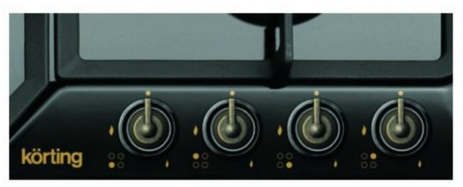 Встраиваемая газовая варочная панель Korting HG 630 CTSN Встраиваемая газовая варочная панель Korting HG 630 CTSN