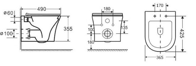 Унитаз Grossman GR-4475S