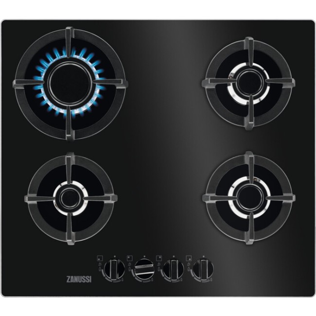 Встраиваемая газовая варочная панель Zanussi GPZ263LK черный
