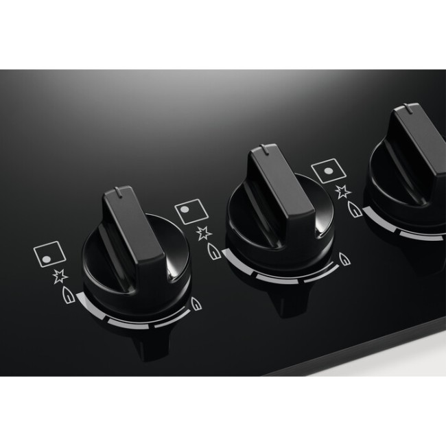 Встраиваемая газовая варочная панель Zanussi GPZ263LK черный