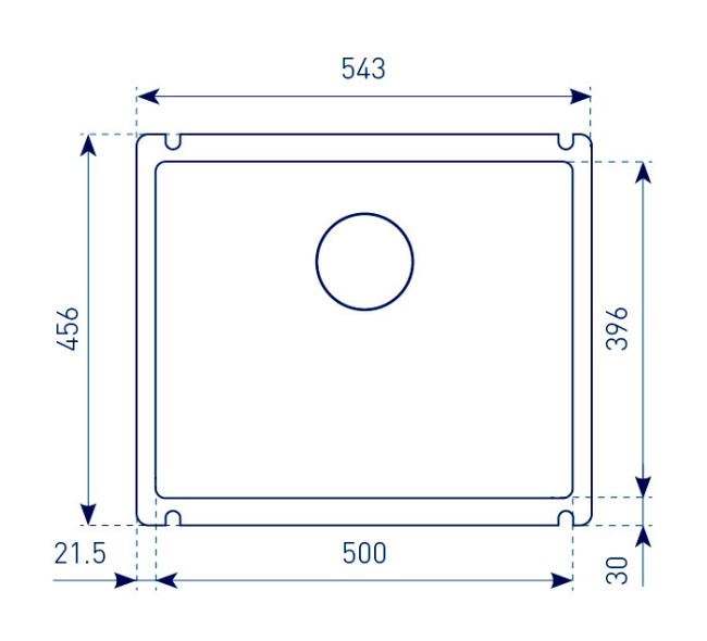 Кухонная мойка Zigmund & Shtain Integra 500 топленое молоко Кухонная мойка Zigmund & Shtain Integra 500 топленое молоко