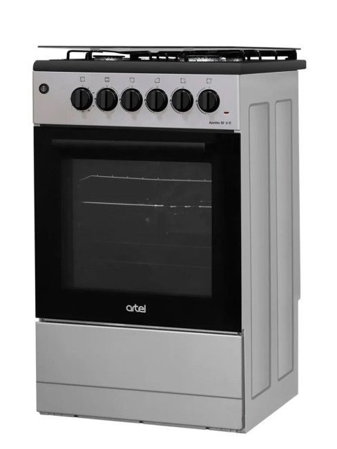 Комбинированная плита Artel APETITO 50 10-E серый ГК