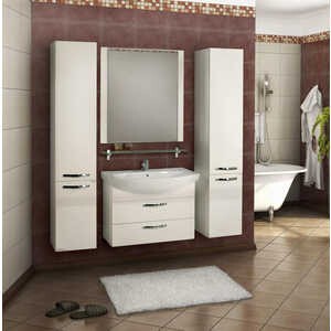 Комплект мебели Акватон Ария 80 м белая