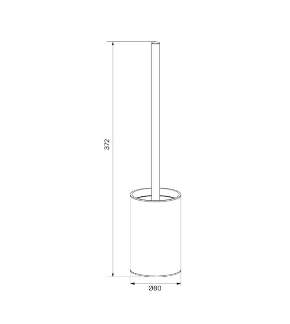 Ерш Iddis Petite белый матовый 02 (PETWTPOi47)