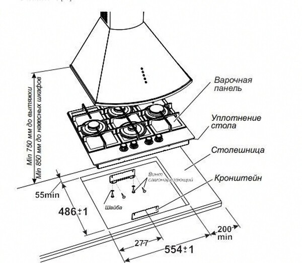 Встраиваемая газовая варочная панель Gefest ПВГ 2231-04 Р3 Встраиваемая газовая варочная панель Gefest ПВГ 2231-04 Р3