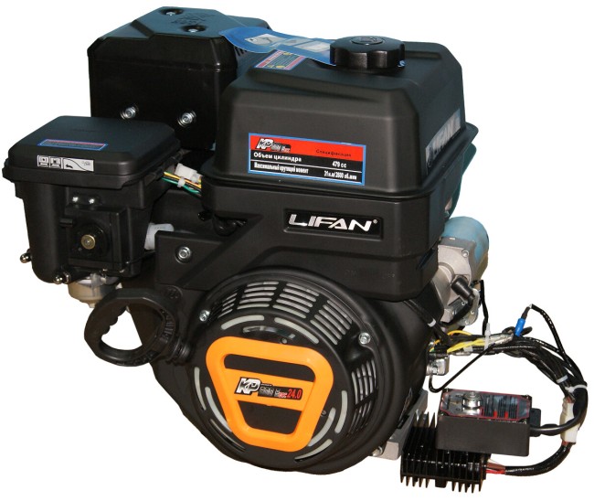 Двигатель Lifan KP500Е ECC 18А Двигатель Lifan KP500Е ECC 18А