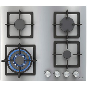 Встраиваемая газовая варочная панель Fornelli PGT 60 Calore IX