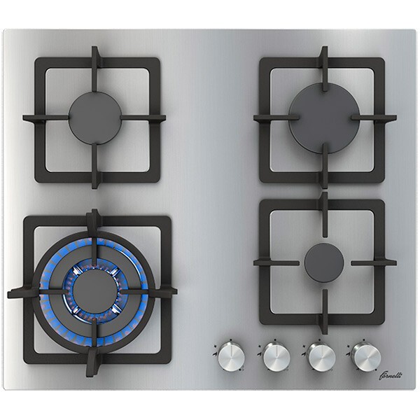 Встраиваемая газовая варочная панель Fornelli PGT 60 Calore IX